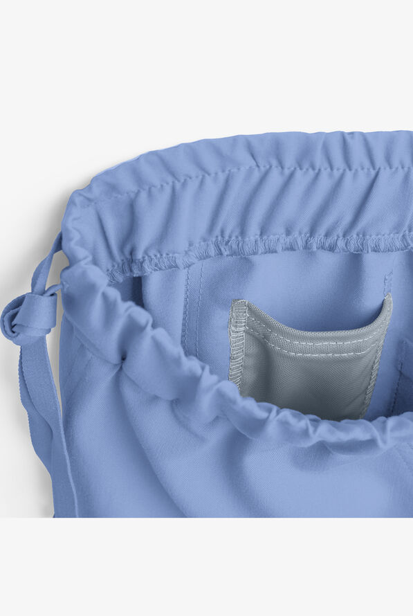 Pantal&oacute;n m&eacute;dico MOVEMENT by Butter-Soft STRETCH Hadar estilo cargo con 9 bolsillos para hombre - Ceil Blue - 3