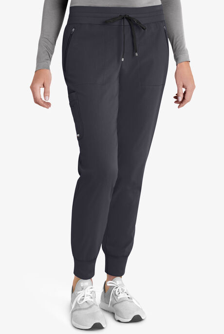 Grey's Anatomy by Barco Spandex STRETCH Eden Women's 5-Pocket Cargo Jogger Scrub Pants