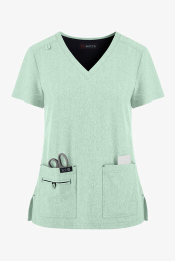 koi Basics Becca Women's 4-Pocket STRETCH V-Neck Scrub Top
