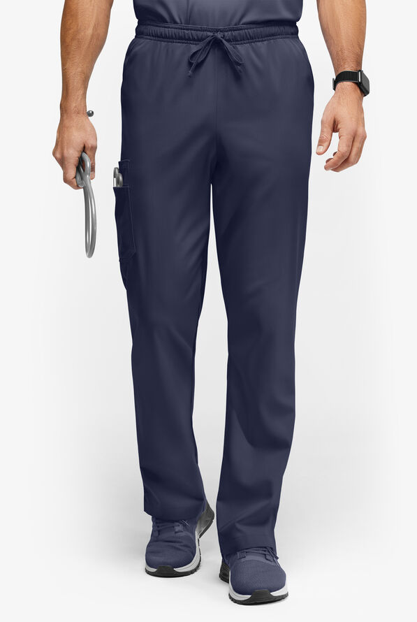 Advantage STRETCH Men's 6-Pocket Cargo Scrub Pants - Navy - 1