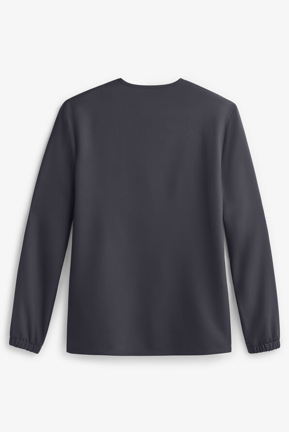 Chaqueta m&eacute;dica unisex Cherokee Workwear Originals Ultra con cremallera y 3 bolsillos - Pewter - 5