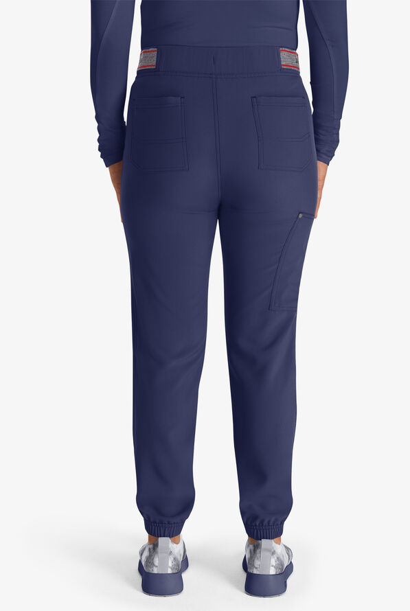 Dickies EDS NXT Women's 5-Pocket Cargo Jogger Scrub Pants - Navy - 4
