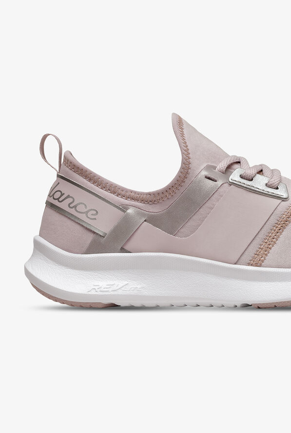 New Balance Nergize Logwood/ Silver Metallic Sport Women's Athletic Nursing Shoes - null - 3