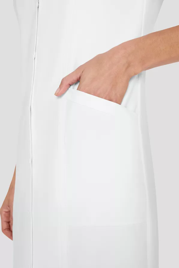 white scrub dress Stylish Nurse Pinning Ceremony Dresses at Scrub Dress