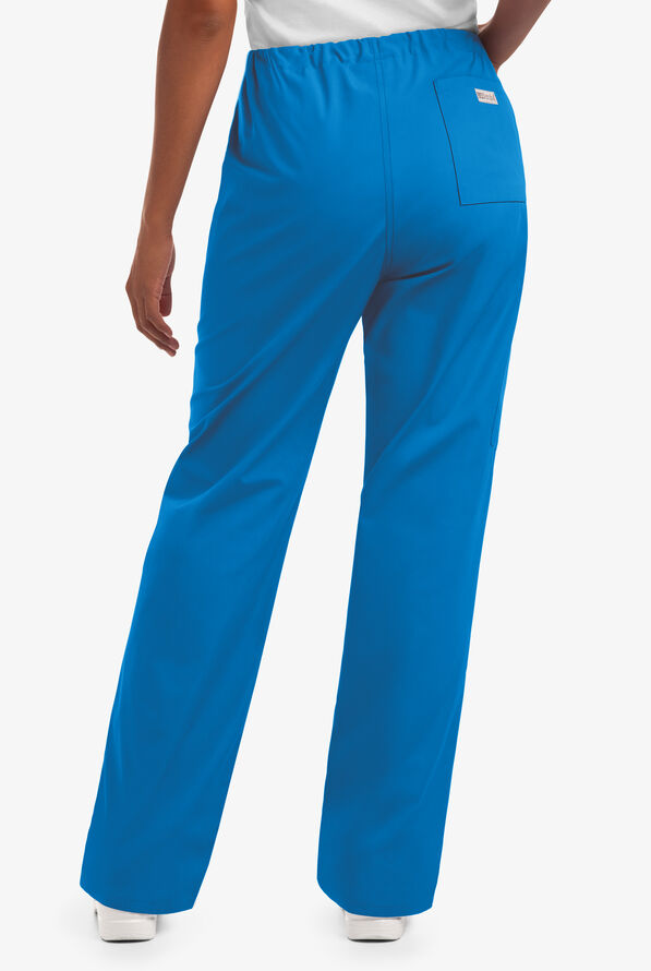 UA Best Buy Scrubs Unisex 3-Pocket Drawstring Pant - Marina - 3