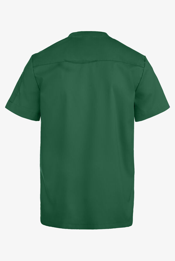 Camisa médica UA Advantage STRETCH Henley con 2 bolsillos para hombre - Hunter - 5