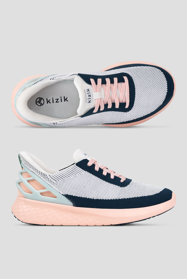 Kizik Athens Women’s Bahama/White Hands-Free Step-in Shoes - null - 1