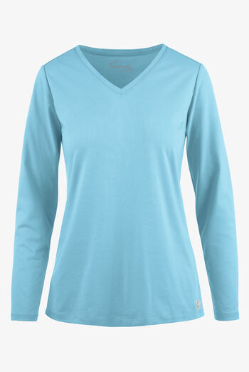Butter-Soft STRETCH Women’s Cotton-Rich V-Neck Knit Underscrub