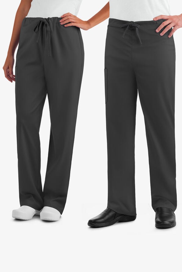 Conjunto de uniforme m&eacute;dico unisex Strictly Scrubs Value STRETCH con 3 bolsillos - Pewter - 2