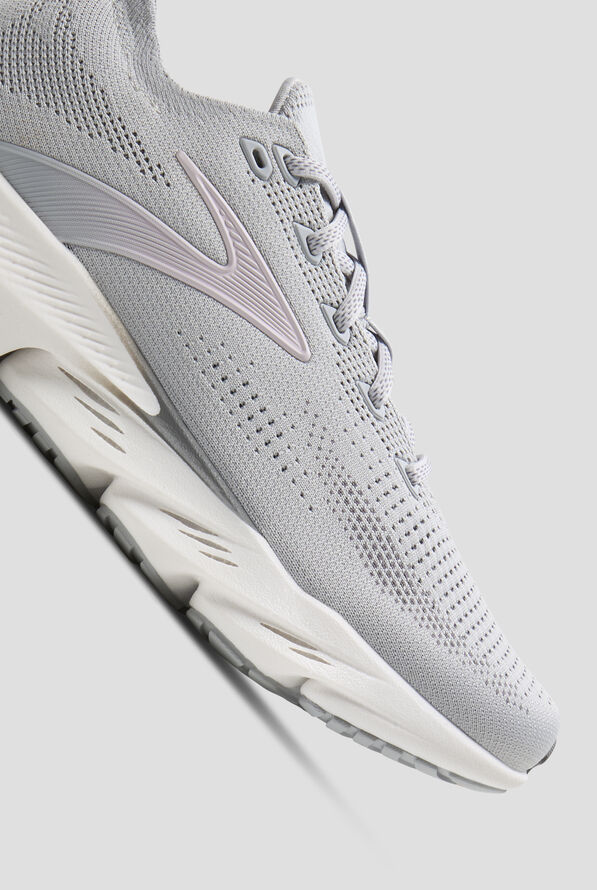 Brooks Women's Glycerin Flex Harbor Mist/Poppy Seed/Pink Athletic Lace Up Shoes - null - 3