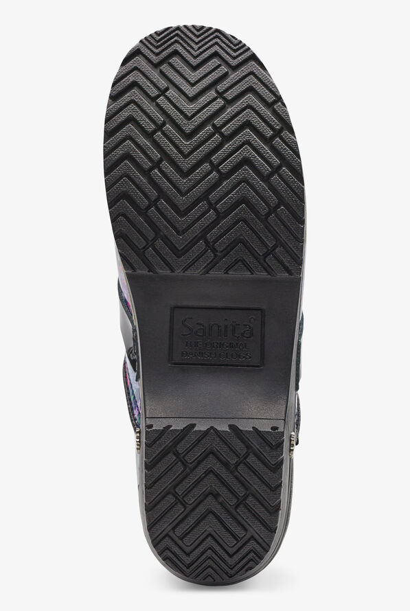 koi by Sanita Women's Flower Shower Patent Leather Nursing Clogs - null - 6