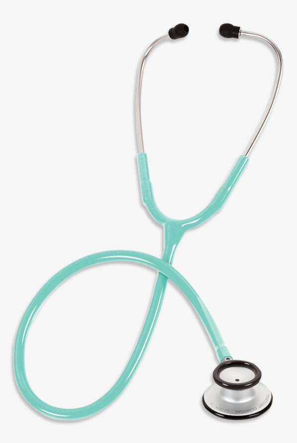 Prestige Clinical Lite 31" Stethoscope - Stealth/Aqua Sea - 1