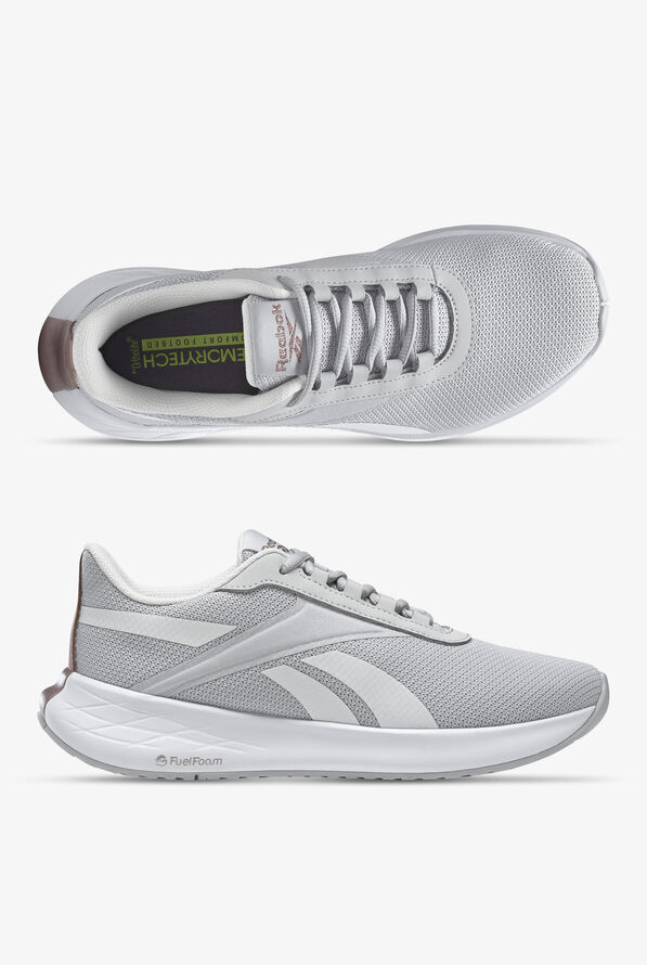 Reebok Energen Plus Women's Athletic Nursing Shoes - Grey/White/Chalk - 1