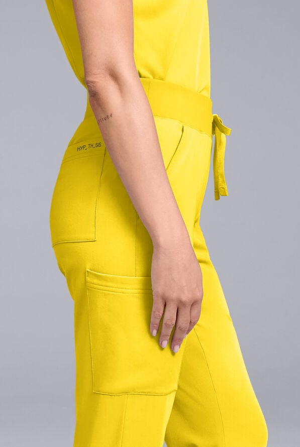 Hypothesis Women's Base 7-Pocket Straight Leg Cargo Scrub Pant - Chroma - 3