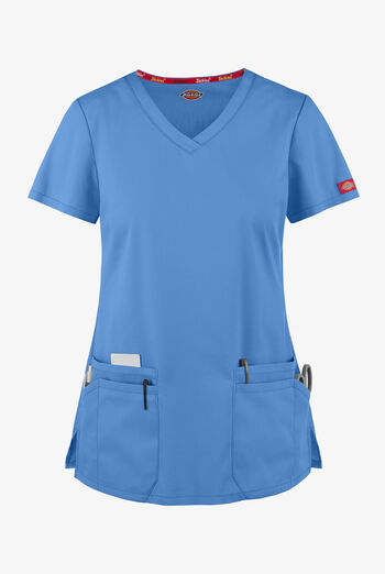 Dickies EDS Signature Women's 6-Pocket Contemporary Fit V-Neck Scrub Top