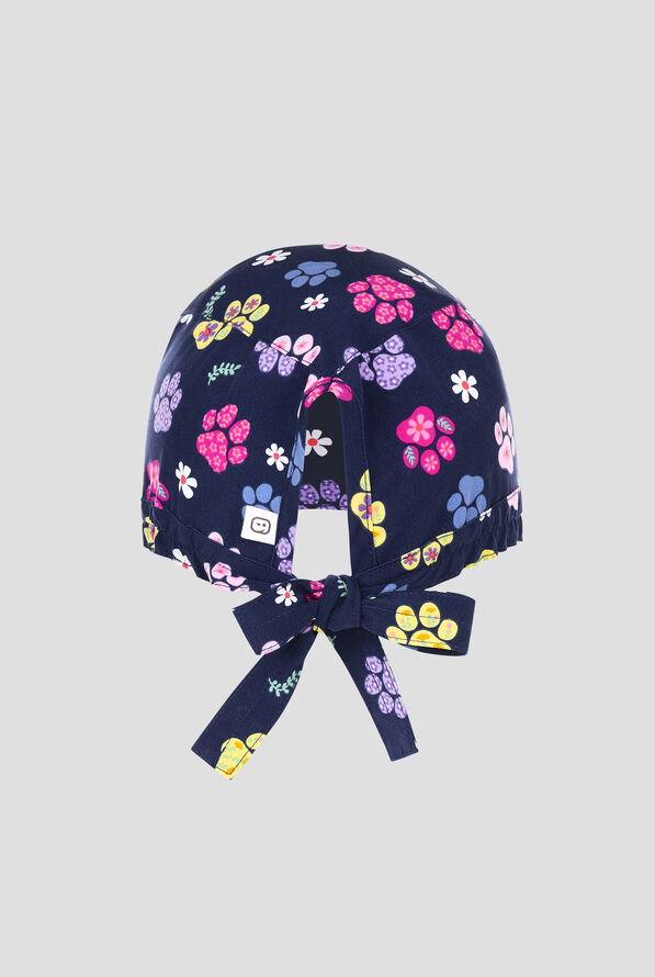 Gorro médico estampado Wink Springtime Stroll Paws STRETCH para mujer - null - 2