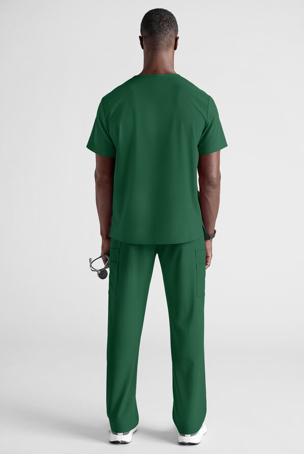 Easy STRETCH Men's Scrub Set - Hunter - 3