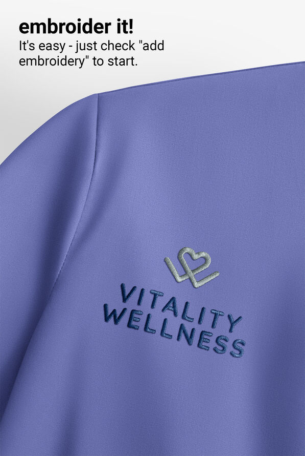 Hypothesis Women's Base Crew-Neck Tuck-In Scrub Top - Balance - 6