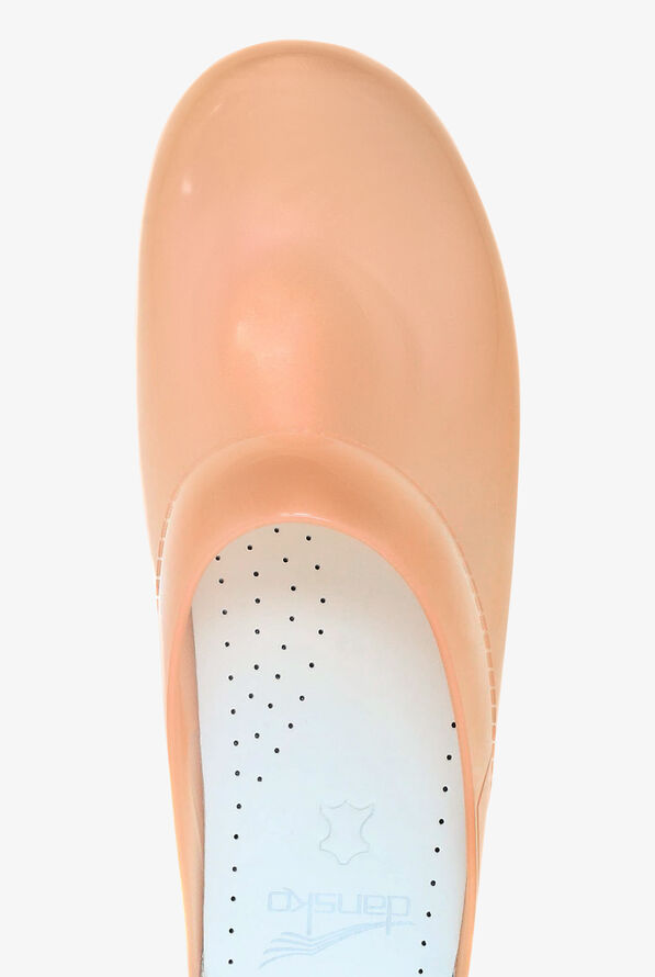 Dansko Women's Sonja Coral Translucent Nursing Clogs - null - 2