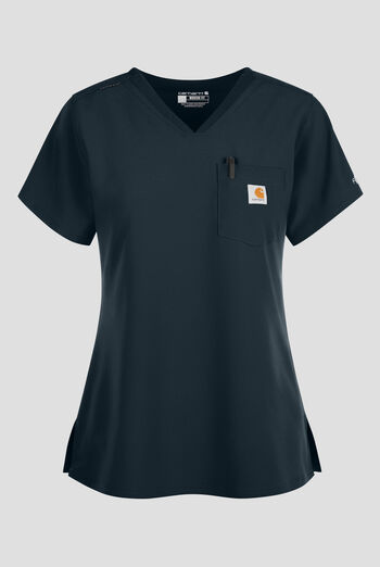 Blusa m&eacute;dica Carhartt Cross-Flex Force STRETCH con paneles de tejido y 1 bolsillo para mujer