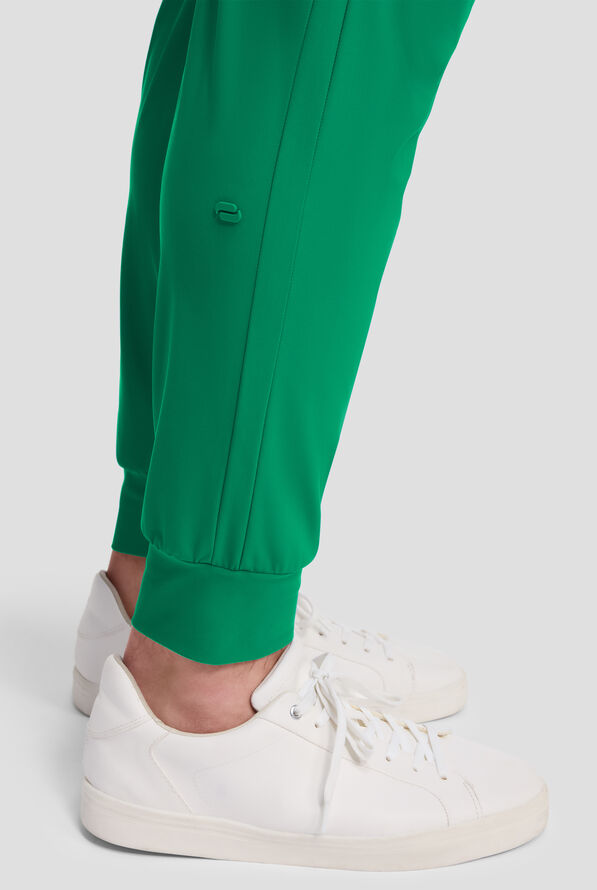 Pantal&oacute;n m&eacute;dico Infinity PURSUIT STRETCH estilo jogger con cord&oacute;n y 5 bolsillos para hombre - Retro Green - 4