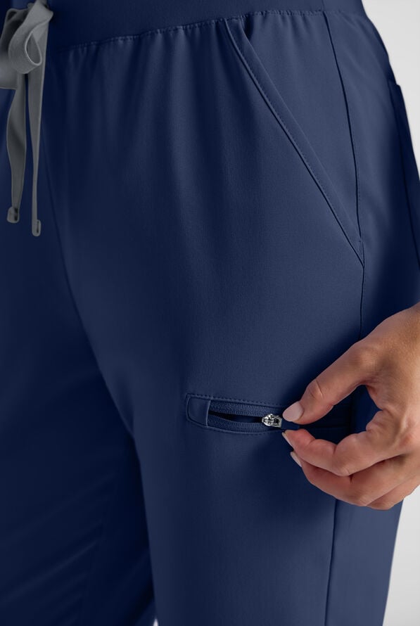 Easy STRETCH Women's Scrub Set - Navy - 9