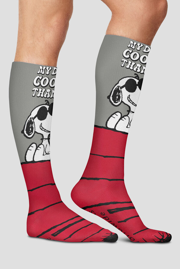 Tooniforms Mens My Cool Dog 10-15 mmHG Light Compression Socks - null - 3