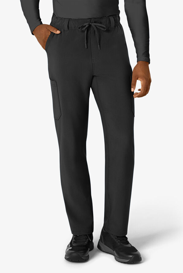 Carhartt Cross-Flex Men's 8-Pocket STRETCH Utility Cargo Scrub Pants - Black - 1