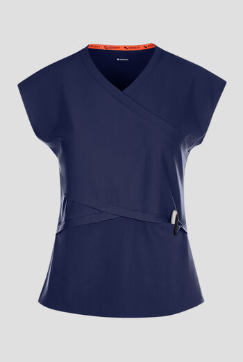 Infinity GNR8 Kinetic Knit Women's 3-Pocket STRETCH Dolman Wrap V-Neck Scrub Top