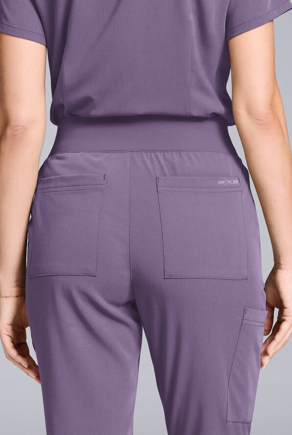 Hypothesis Women's Base 6-Pocket Jogger Scrub Pant - Purple Dusk - 4