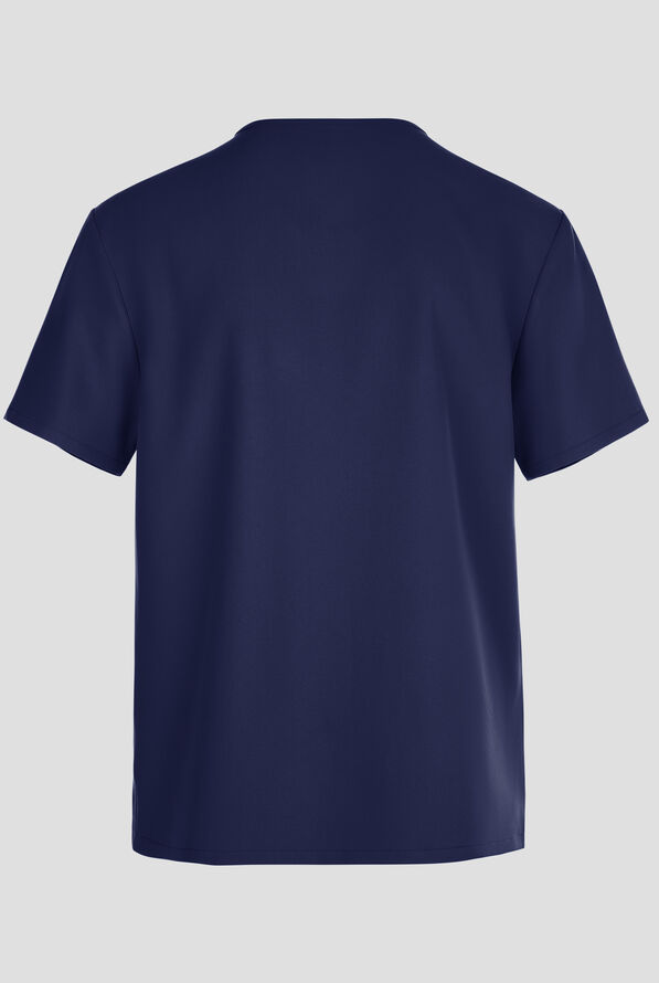 Cherokee Workwear Originals Ultra Men's 3-Pocket V-Neck Scrub Top - Navy - 2