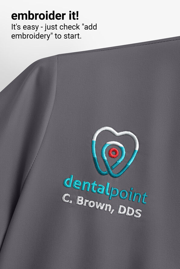 Wink Layers Women's STRETCH Silky Short Sleeve Knit Underscrub - Pewter - 5