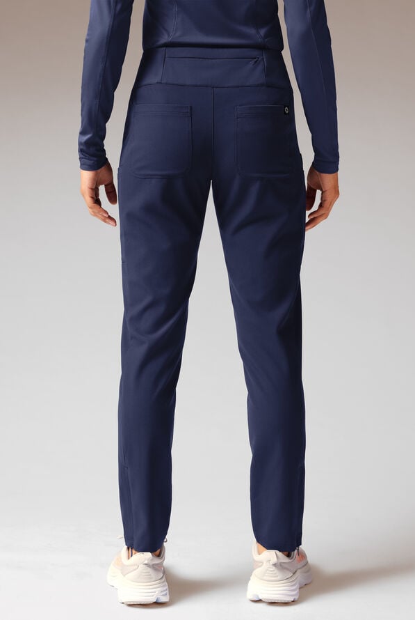 Pantal&oacute;n m&eacute;dico Hypothesis Dynama Y estilo yoga con 7 bolsillos para mujer - Navy - 2