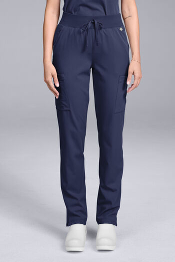 Hypothesis Women's Base 7-Pocket Straight Leg Cargo Scrub Pant