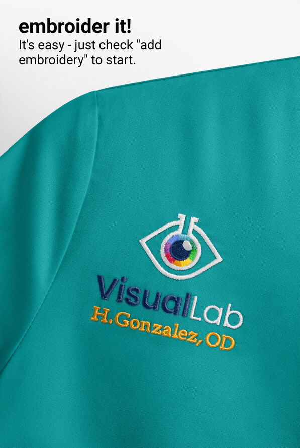 Healing Hands Purple Label Juliet Women's 2-Pocket STRETCH Princess Seam Scrub Top - Teal - 7