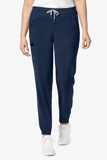 Wink Renew Women's 7-Pocket STRETCH Flat Front Drawstring Cargo Jogger Scrub Pants
