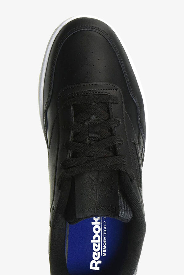 Reebok Women's Club Memt Athletic Lace Up Nursing Shoes - Black/Black/Gum - 2