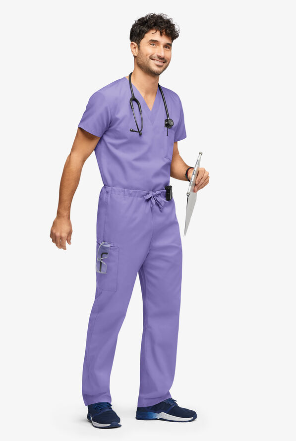 UA Best Buy Scrubs Unisex Scrub Set - Dark Lilac - 2