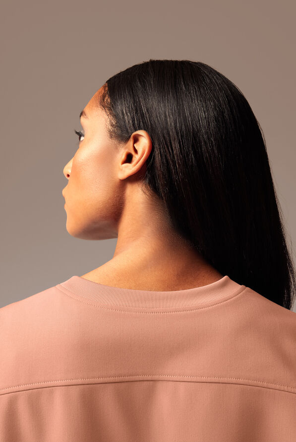 Blusa m&eacute;dica Hypothesis Kentica con cuello redondo y 4 bolsillos para mujer - Earth - 6