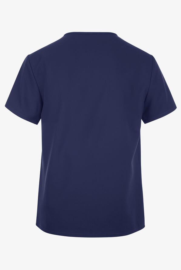 Cherokee Workwear Originals Ultra Unisex 1-Pocket V-Neck Scrub Top - Navy - 2