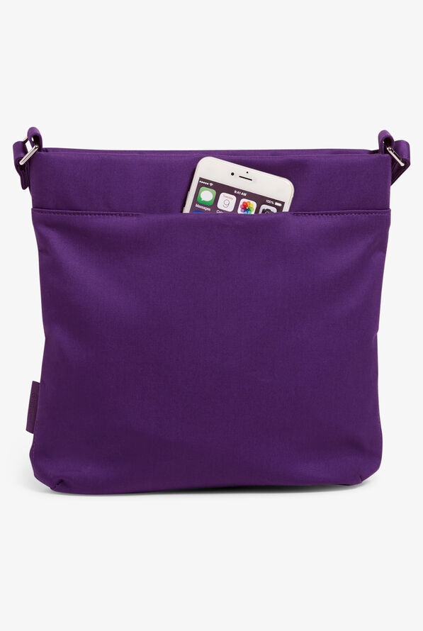 Vera Bradley Recycled Cotton Elderberry Women's  Triple Zip Hipster - null - 2