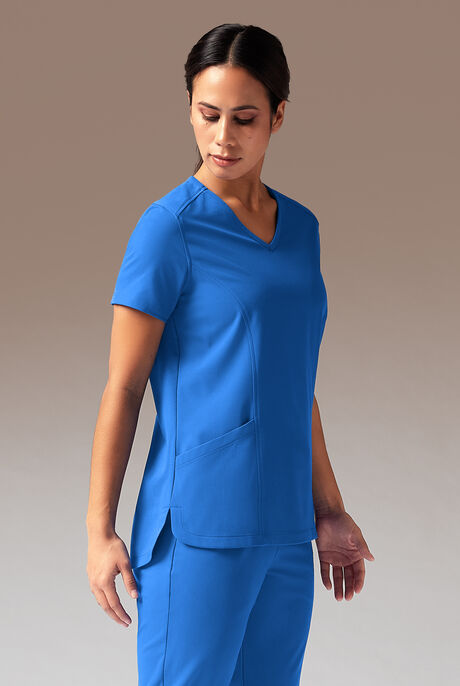 Hypothesis Meta-Base 2 Women’s 2-Pocket V-Neck Scrub Top