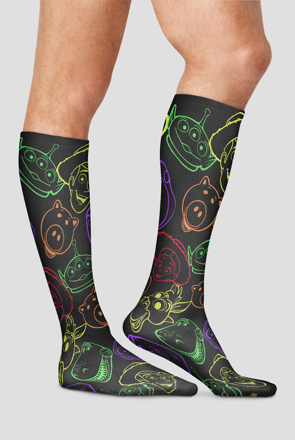 Tooniforms Mens Woody's Gang 10-15 mmHG Light Compression Socks - null - 2