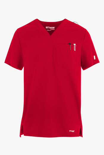 Camisa m&eacute;dica Grey's Anatomy by Barco Evolve STRETCH Journey con cuello en V y 1 bolsillo para hombre