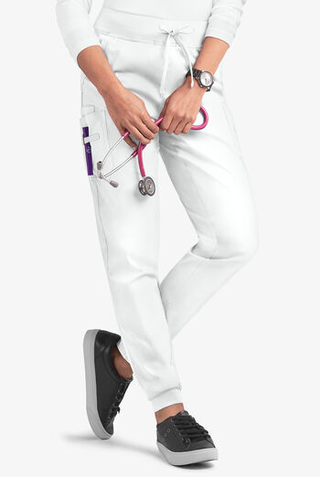 Butter-Soft STRETCH Women's 5-Pocket Cargo Jogger Scrub Pants