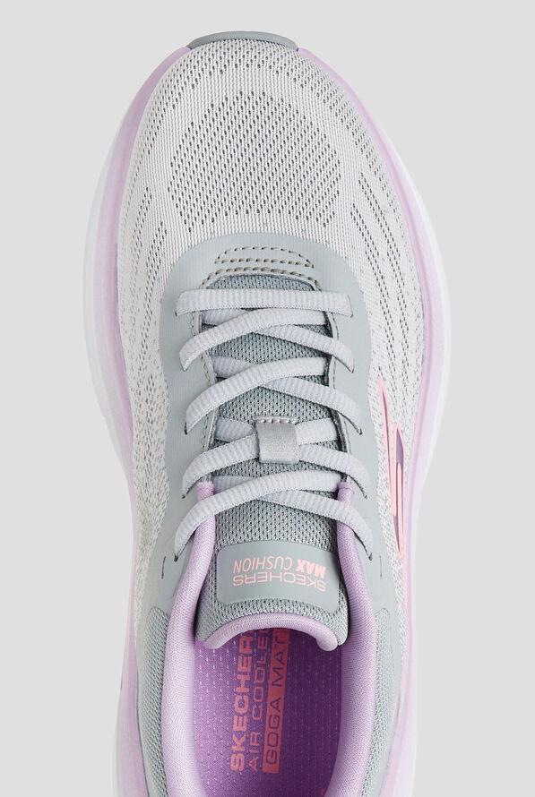 Skechers Performance MAX CUSHIONING ENDEAVOUR - ARDENA Women's Grey Lace Up Athletic Shoe - null - 2