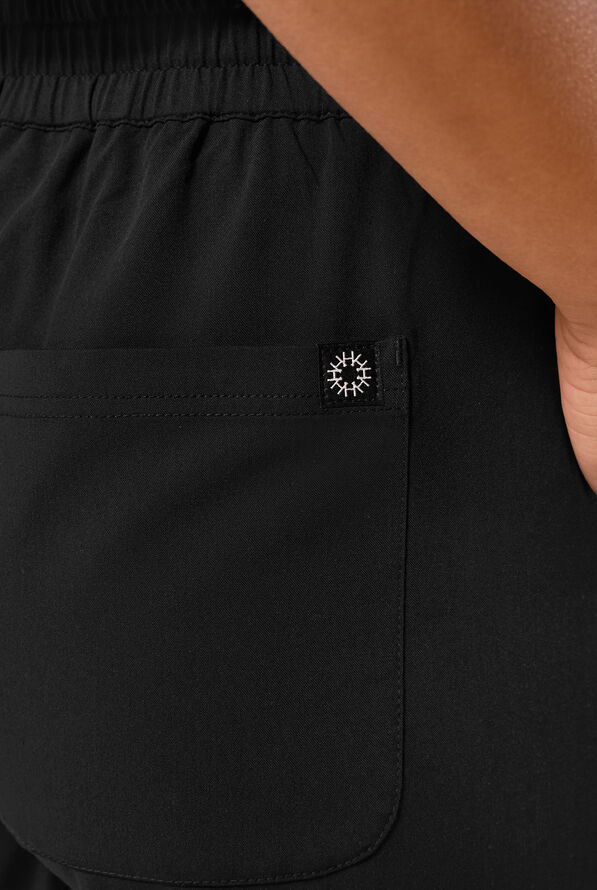 Hypothesis Duo Base Women's 6-Pocket Wide Leg Jumpsuit - Jet Black - 2
