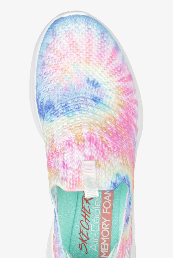 Skechers Sport Women's Ultra Flex 3.0 Vibrant Sky Multi Athletic Slip On Nursing Shoes - null - 2