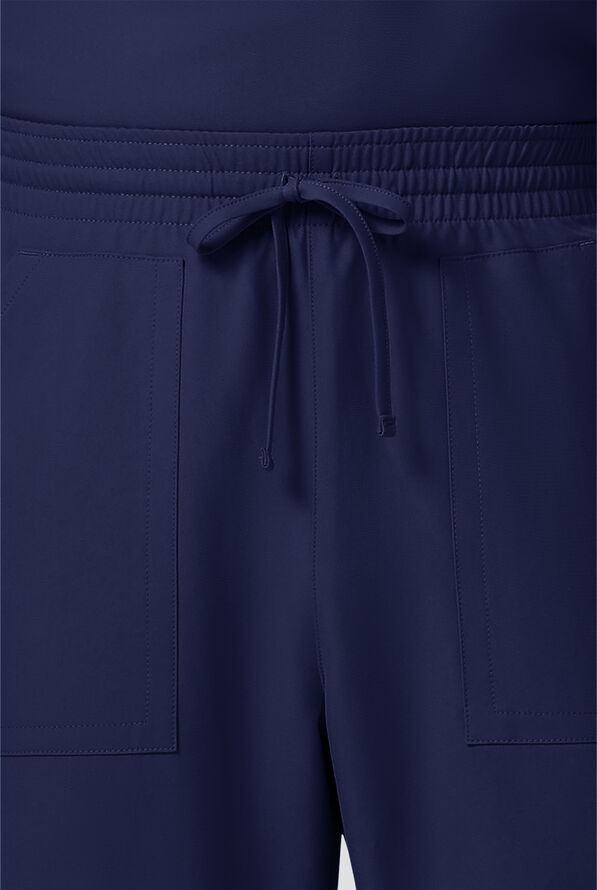 Pantal&oacute;n m&eacute;dico Cherokee Workwear Originals Ultra estilo jogger con cord&oacute;n y 4 bolsillos para hombre - Navy - 5