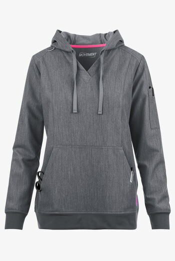 Sudadera médica MOVEMENT by Butter-Soft Sirius STRETCH con capucha y 4 bolsillos para mujer